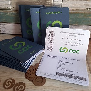 Convite Passaporte Personalizado