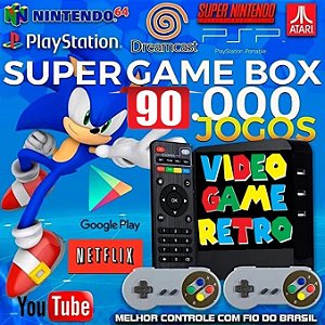 Videogame Retro Game Box 6700 Jogos - Game com Café.com