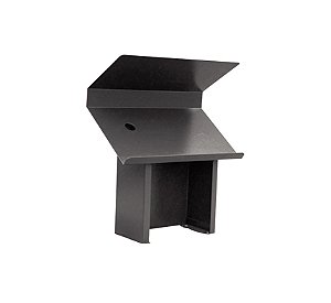 Suporte de Teclado e Leitor Óptico para Checkout Caixa de Supermercado - Cor Grafite