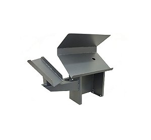 Suporte de Teclado, Leitor Óptico e Pinpad para Checkout Caixa de Supermercado - Cor Grafite