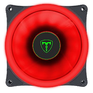 Cooler Fan Led Vermelho 120x120x25 12cm T-Dagger T-TGF200-R