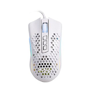 Mouse Gamer Redragon Storm Elite Lunar White M988W-RGB 16000