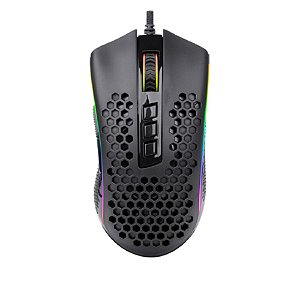 Mouse Gamer Redragon Storm M808 RGB 12400Dpi Preto