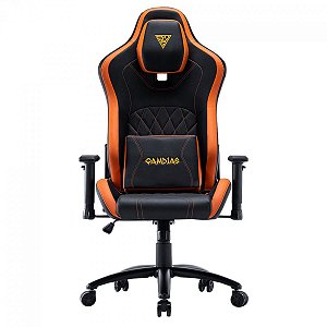 Cadeira Gamer Gamdias Zelus M3 Preto e Laranja