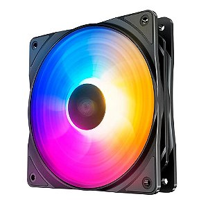 Cooler Fan DeepCool RF120 F2, 120mm, LED, Preto