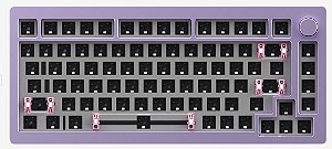 TECLADO BAREBONE MONSGEEK M1 QMK RGB BAREBONE PURPLE