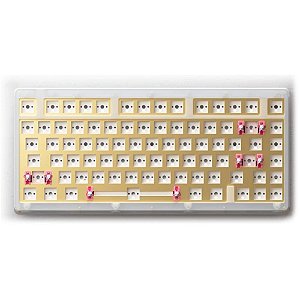 Base para Teclado Gamer Akko Barebone ACR Top 75 White