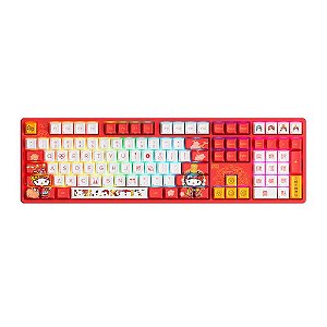 Teclado Mecânico Gamer Akko RGB Switch Princess Linear 5108S