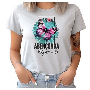 Baby Look Gospel Cristã Evangélica Abençoada Promoção