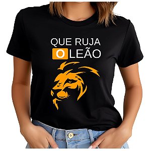 Baby Look Cristã Gospel Evangélica Que Ruja o Leão Promoção