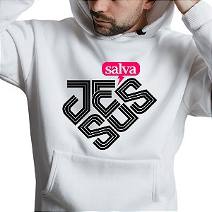 Blusa Moletom Gospel Criativo Jesus Herói