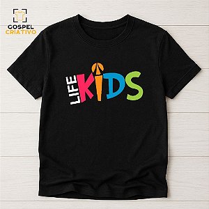 Camiseta Para Ministério Infantil Life Kids