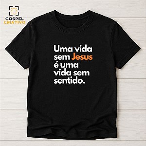 Camiseta Cristã Evangélica Uma Vida