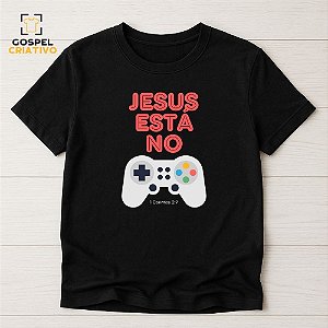 Camiseta Cristã Evangélica Jesus Está No Controle