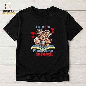 Camiseta Para Ministério Infantil