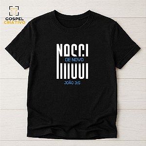 Camiseta Para Batismo Evangélico