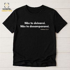 Camiseta Cristã Evangélica Versículo