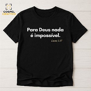 Camiseta Cristã Evangélica Versículo