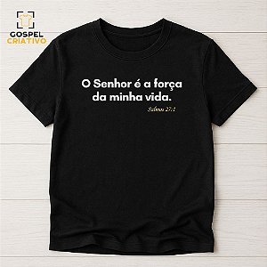 Camiseta Cristã Evangélica Versículo