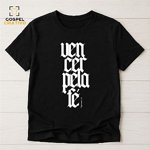 Camiseta Cristã Evangélica Fé