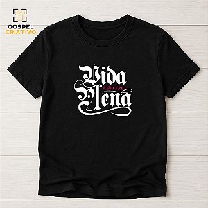 Camiseta Cristã Evangélica Vida Plena