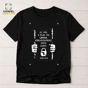 Camiseta Cristã Evangélica Libertação