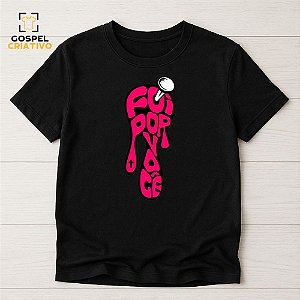 Camiseta Cristã Evangélica Foi Por Você
