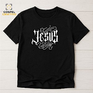 Camiseta Cristã Evangélica Jesus