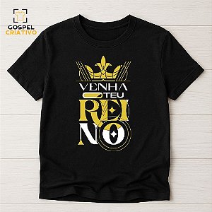 Camiseta Cristã Evangélica Reino