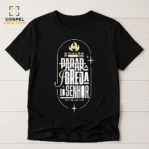 Camiseta Cristã Evangélica Igreja