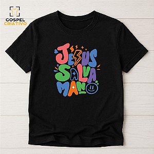 Camiseta Cristã Evangélica Jesus Salva