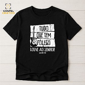 Camiseta Cristã Evangélica Louvor