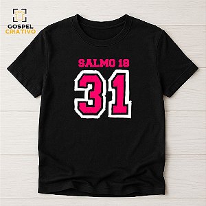Camiseta Cristã Evangélica Salmos