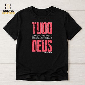 Camiseta Cristã Evangélica Tudo Coopera