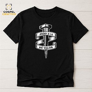 Camiseta Cristã Evangélica João 3:16