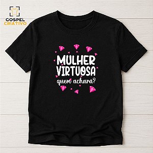 Camiseta Cristã Evangélica Mulher Cristã