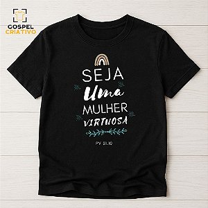 Camiseta Cristã Evangélica Mulher Cristã