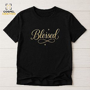 Camiseta Cristã Evangélica Blessed