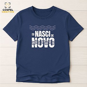 Camiseta Para Batismo Evangélico