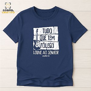 Camiseta Cristã Evangélica Louvor