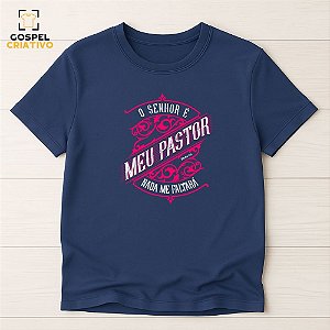 Camiseta Cristã Evangélica Meu Pastor