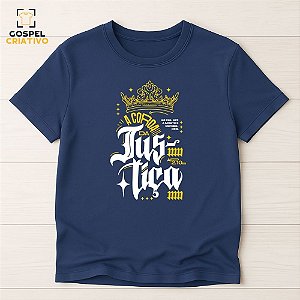 Camiseta Cristã Evangélica Justiça