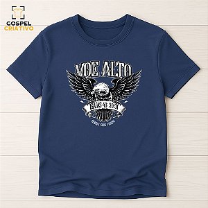 Camiseta Cristã Evangélica Voe Alto