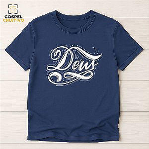 Camiseta Cristã Evangélica Deus