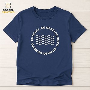 Camiseta Para Batismo Evangélico