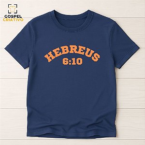 Camiseta Cristã Evangélica Hebreus