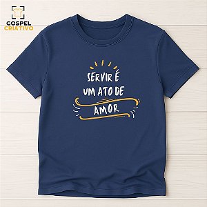 Camiseta Para Voluntários Na Igreja