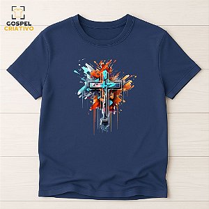 Camiseta Cristã Evangélica Cruz