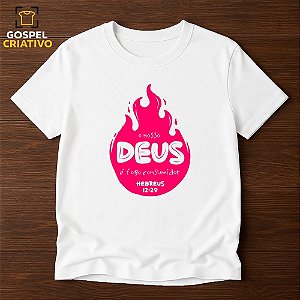 Camiseta Cristã Evangélica Deus
