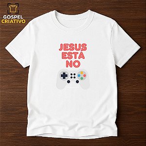 Camiseta Cristã Evangélica Jesus Está No Controle